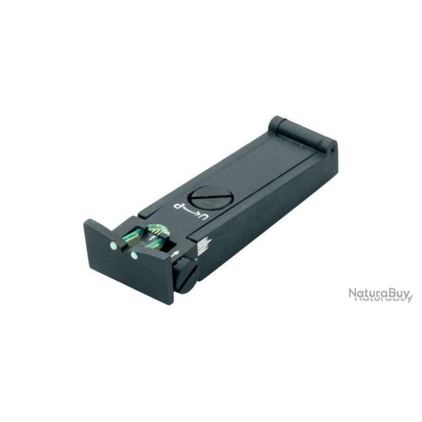 Hausse rglable en hauteur et drive insert fibre optique pour arme longue - LPA - ref : TA21F