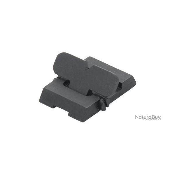 Hausse rabattable pour tir  balles en fusil canons lisses cran V - LPA - ref : TS031