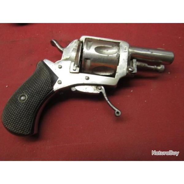 revolver cal 320 percussion ferme ressorts ok excellent fonctionnement Belge SA DA 6 coups PT
