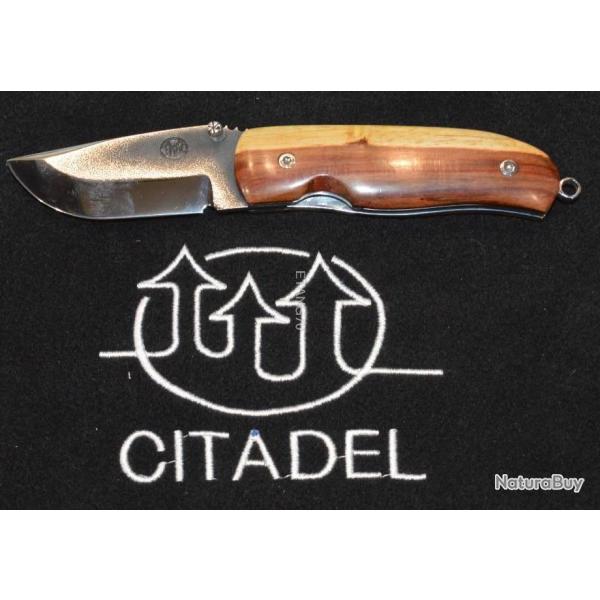 COUTEAU PLIANT CITADEL CHANTAN ROSE BOIS (019720)
