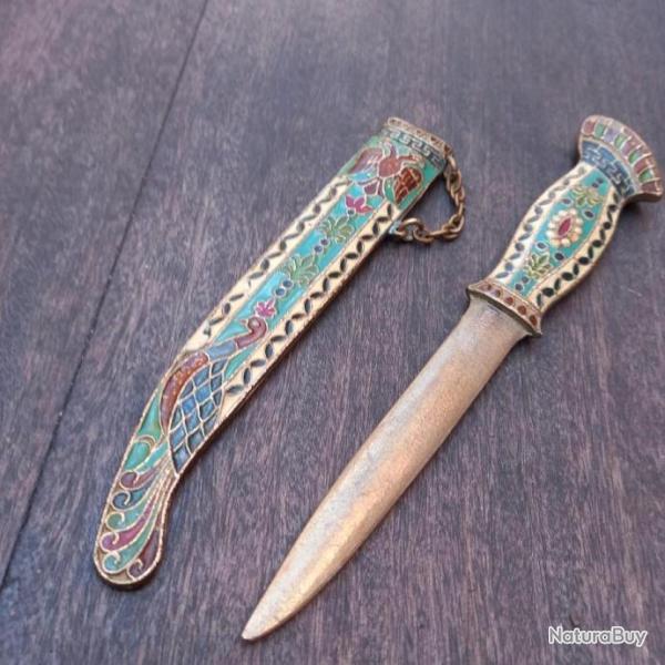 Ancien Couteau ouvre lettre GREC