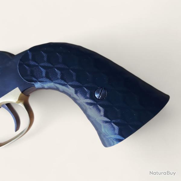 Plaquettes Remington 1858 Pietta texture noeud papillon noir