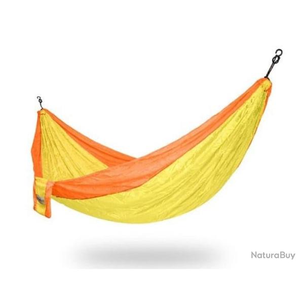 Hamac Toile De Parachute Poids Mini Ne Prend Pas De Place Dans Vos Bagages Hammock simple jaune