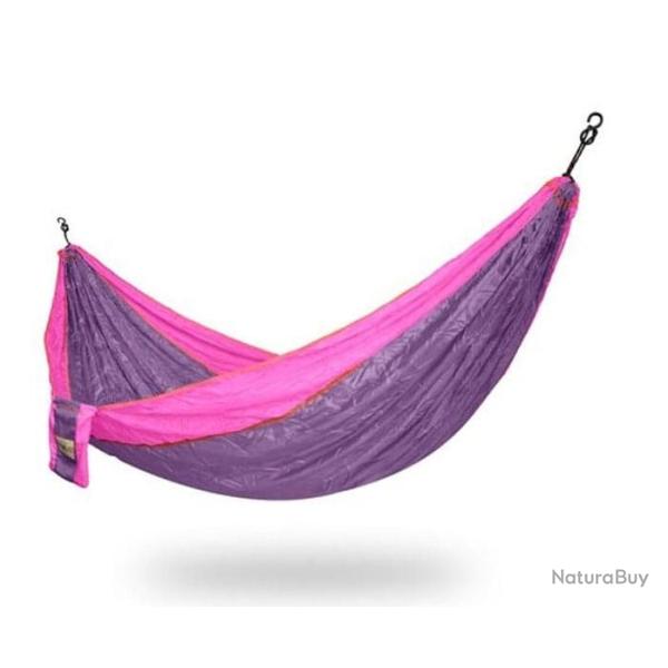 Hamac Toile De Parachute Poids Mini Ne Prend Pas De Place Dans Vos Bagages Hammock simple Violet