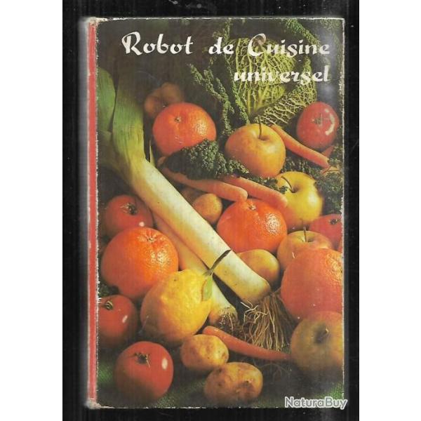 robot de cuisine universel 2 livres diff�rents recettes utilisation  et notice vintage