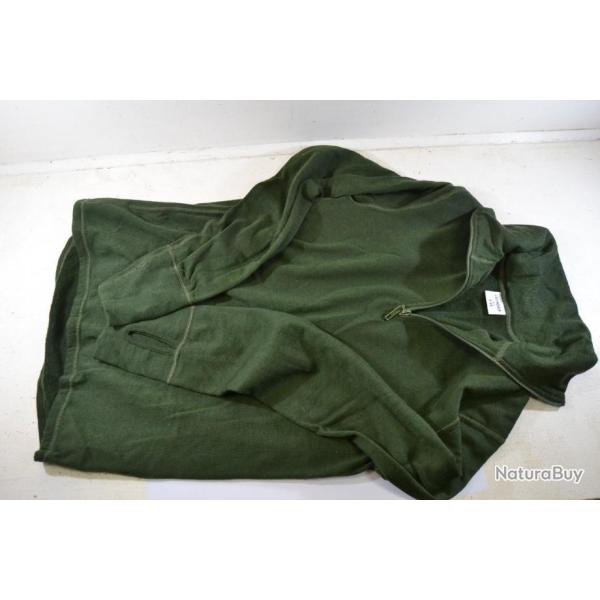 Sous-veste sous v�tement chaud hiver Arm�e Fran�aise. Taille 88 XS. Chasse p�che airsoft paintball