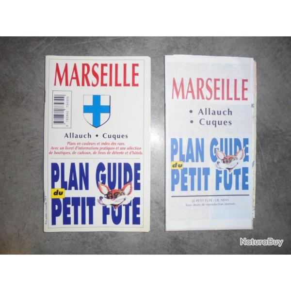 PLAN GUIDE PETIT FUT� MARSEILLE ALLAUCH CUQUES 9782862734309 Touristique