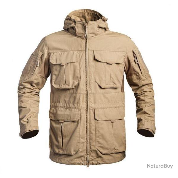 Veste longue de travail Fighter Beige