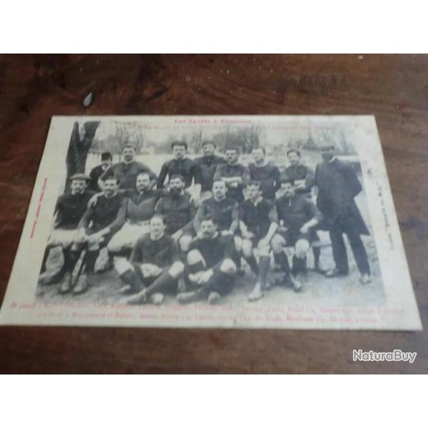 CP  SPORT  EQUIPE 1 STADE TOULOUSAIN   ANCIEN STADE  OLYMPIEN  VETO SPORT