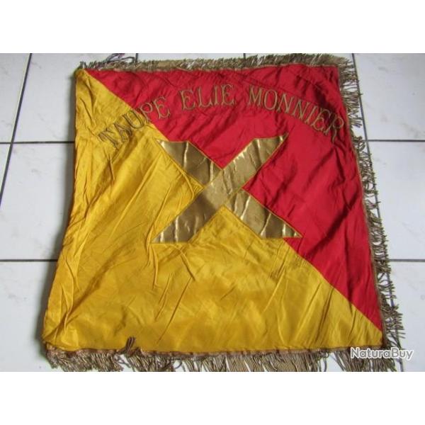 drapeau fanion Taupe taupin �cole pr�paratoire  polytechnique X Elie MONNIER post WW2