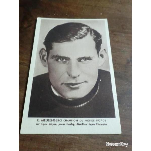 CP  E MEULENBERG CHAMPION DU MONDE  1937  1938