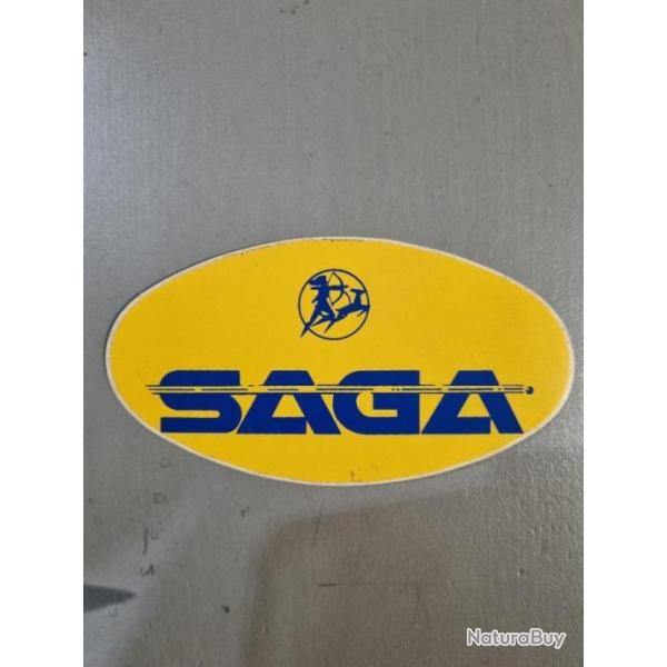 Autocollant chasse SAGA neuf
