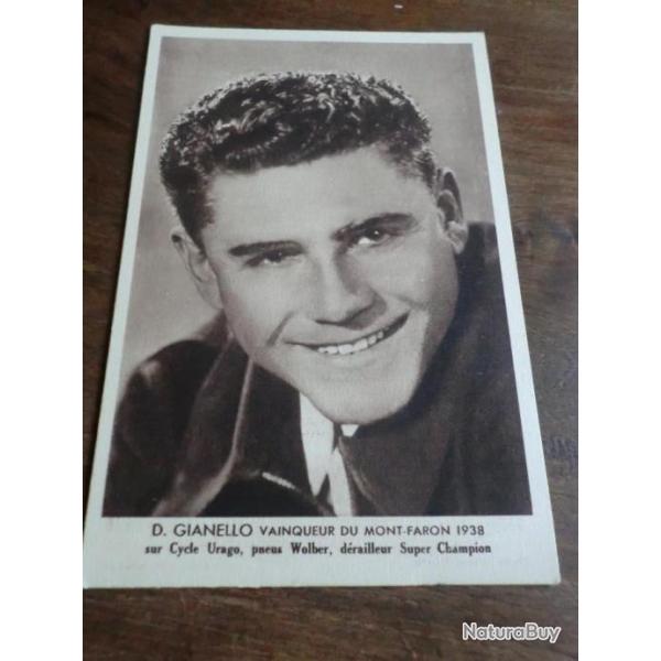 CP  SPORT D GIANELLO VAINQUEUR DU MONT FARON  1938