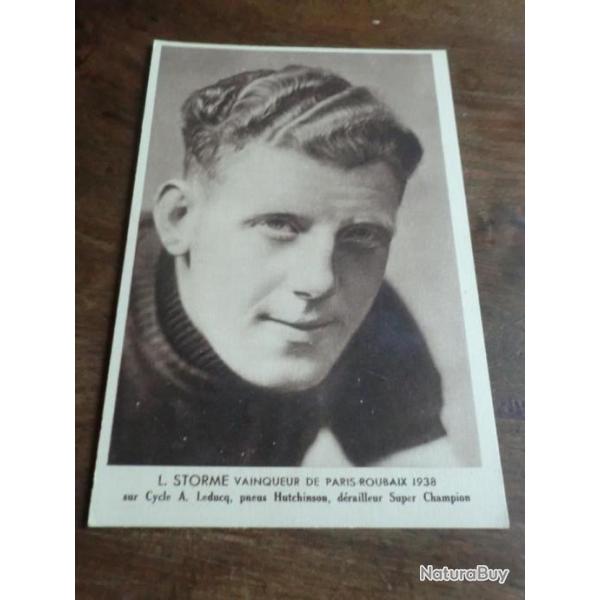 CP SPORT  L STORME VAINQUEUR DE PARIS ROUBAIX   1938