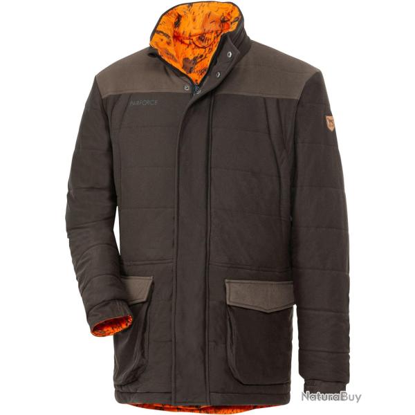 Veste d hiver r�versible Sphere Couleur Orange Brun
