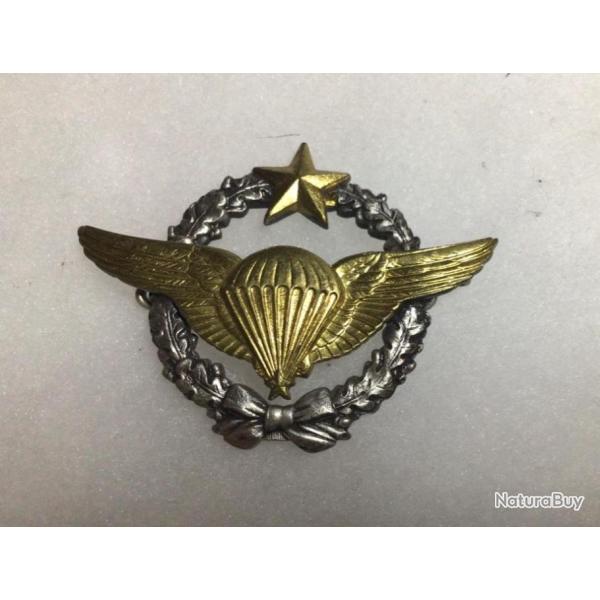 FRANCE - INSIGNE ARM�E DE L'AIR BREVET DE PARACHUTISTE D'ESSAI Drago Paris