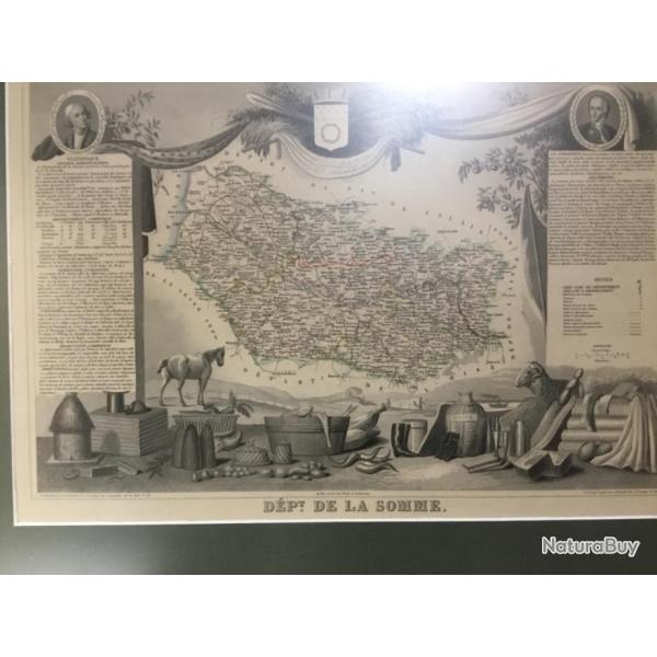 Carte 1 - Dpartement de la Somme - V.Levasseur