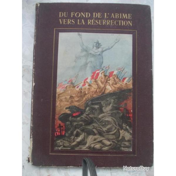 Recueil 1946 DU FOND DE L'ABIME VERS LA RESURRECTION Ed DEVRIES histoire 2� guerre mondiale Allemagn