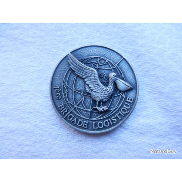 mdaille de table militaire 1re brigade logistique