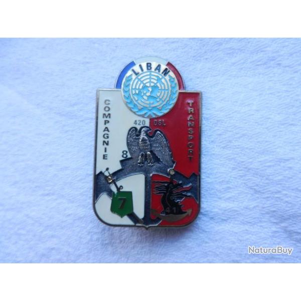 insigne militaire r�gimentaire 420�me DSL Liban