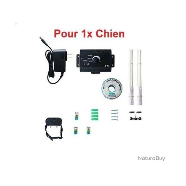 Cl�ture Anti Fugue Chien Electrique 1 Collier R�glable Dressage Jardin Terrain LIVRAISON GRATUITE