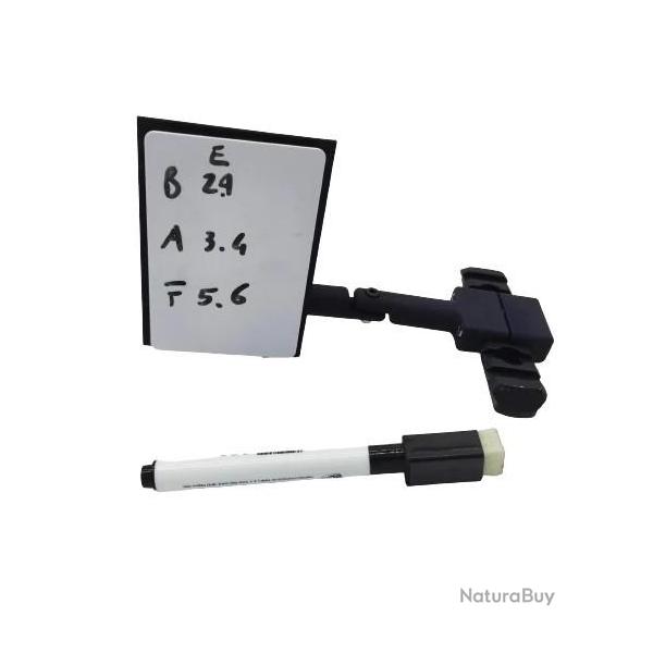 Fox-Board - Porte carte de correction balistique - Balistae Solution