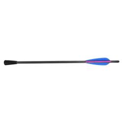 Archery Fun - Trait d'arbal&egrave;te 17'' en carbone avec embout en caoutchouc