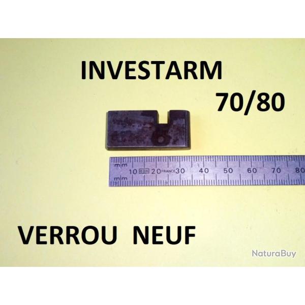 verrou NEUF fusil INVESTARM 70 et INVESTARM 80  MONO COUP - VENDU PAR JEPERCUTE (S20I243)
