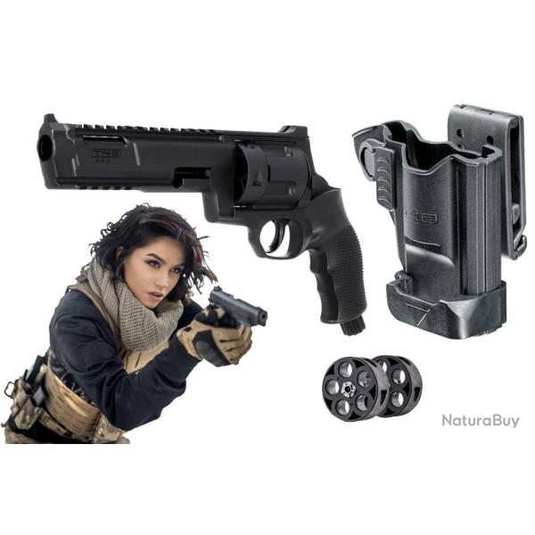 PACK R�volver HDR 68 Umarex T4E 16J Home Defense + Holster+ 2 Barillets