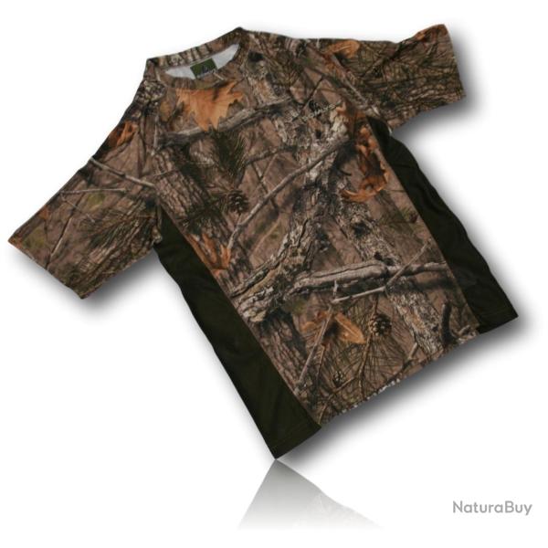 TEE-SHIRT SOMLYS CAMO FEUILLE XXXL