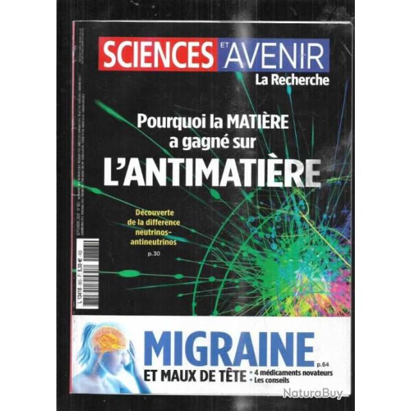 sciences et avenir 883 migraine et maux de t�te, alzheimer, trottinettes electriques, caf� sant�