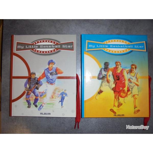 NEUF LOT 2 ALBUM PHOTO SPORT BASEBALL BASKETBALL ROBERT FREDERICK 2004