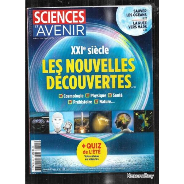 sciences et avenir 881-882 astronomie, oc�anographie , statues d�boulonn�es