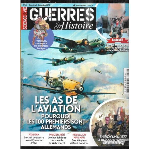 guerres et histoire n 46 les as allemands, tomcat vs mig, rebellion mau mau kenya, satsuma samourais