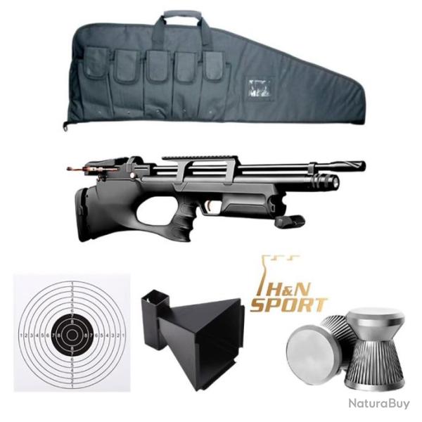 PACK-3 PCP KRAL BREAKER SYNTETIC CARABINE  Cal.6,35 mm , 19,9 joules + VID�O HAUTE PUISSANCE