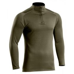 Sweat zipp&eacute; Thermo Performer 10&deg;C 20&deg;C vert olive
