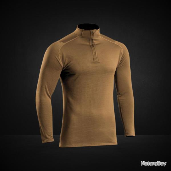Sweat zipp� Thermo Performer 10�C 20�C tan