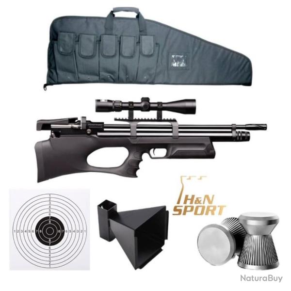 PACK-4 PCP KRAL BREAKER SYNTETIC CARABINE  Cal.5,5 mm , 19,9 joules + VID�O HAUTE PUISSANCE