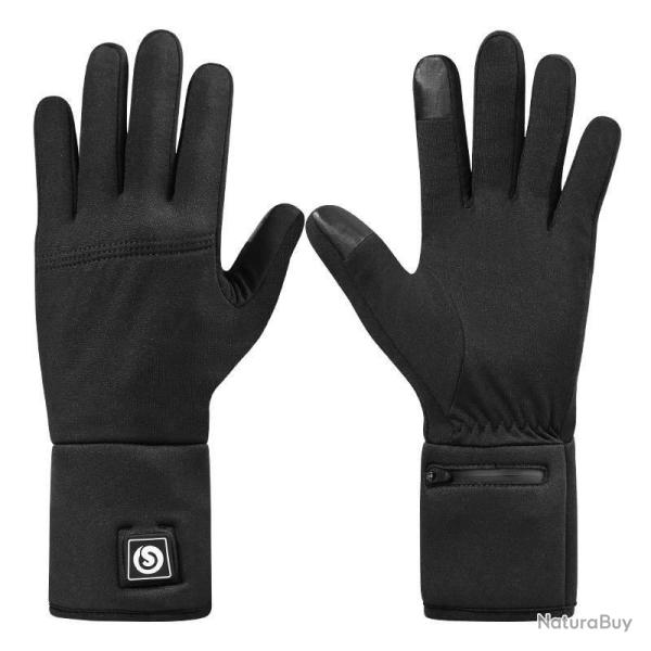 Sous Gants chauffants Val Cenis. Savior Noir