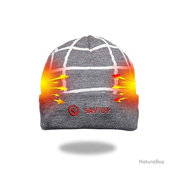 Bonnet chauffant Les Menuires, Savior Gris Taille unique