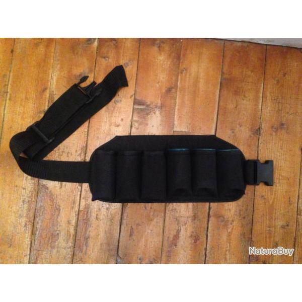 Cartouchi�re en cordura porte 6 munitions pour balles de flash ball flash-ball bretelle flachball