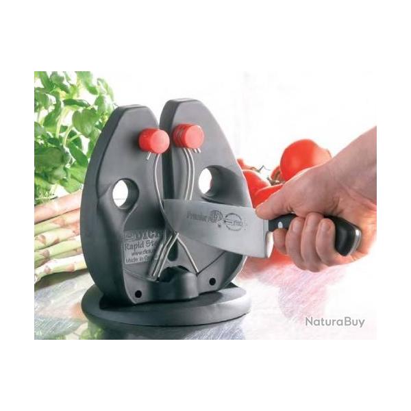 aiguiseur Rapid Steel action avec socle
