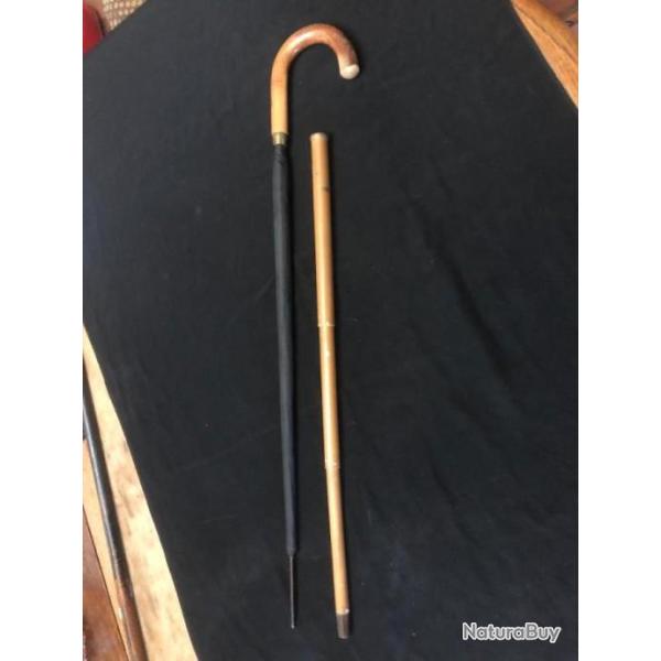 canne a systeme parapluie etui pliant