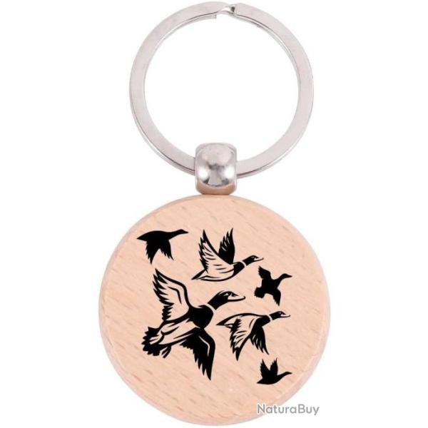 PORTE CL� CANARDS GRAVURE RECTO - FRAIS DE PORT OFFERTS