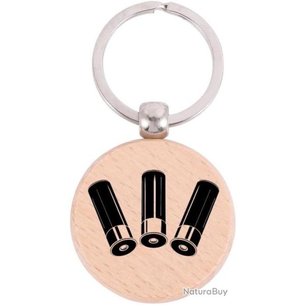 PORTE CL� CARTOUCHES GRAVURE RECTO - FRAIS DE PORT OFFERTS