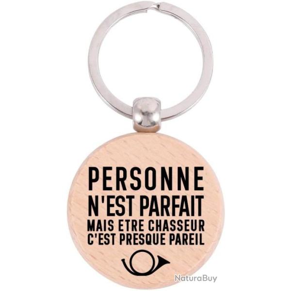 PORTE CL� '' PERSONNE N'EST PARFAIT '' GRAVURE RECTO - FRAIS DE PORT OFFERTS