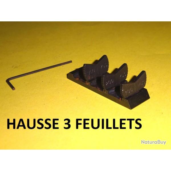 hausse LPA  3 feuillets rabattables ACIER drilling mixte etc...- VENDU PAR JEPERCUTE ( S20Q57)