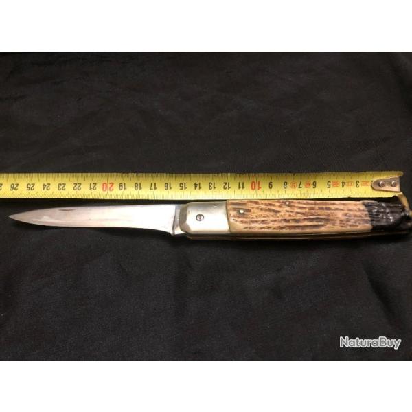 grand couteau pliant lame inox