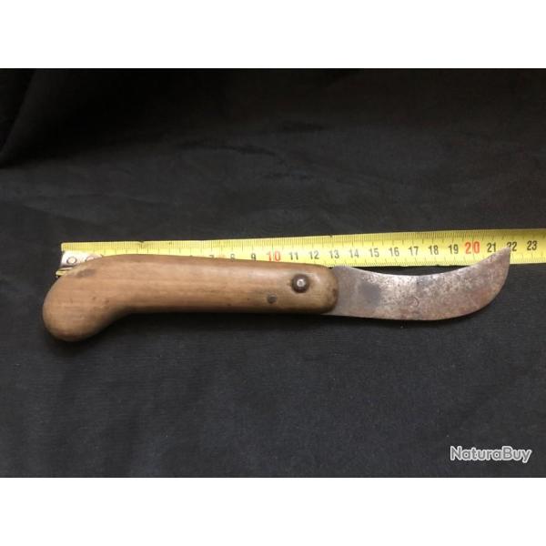ancien couteau pliant  serpette