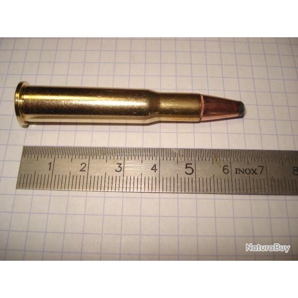 une cartouche de 30 30 winchester ogive demi blind�e de marque PPU pour collection